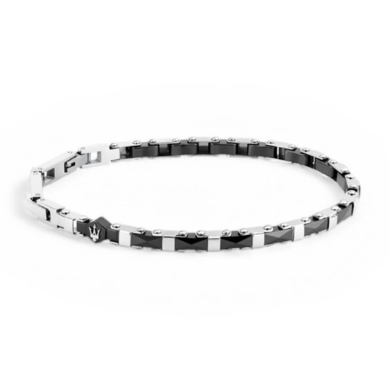 Bracciale Maserati Uomo CERAMICA in Acciaio JM226ATZ83 - JM226ATZ83